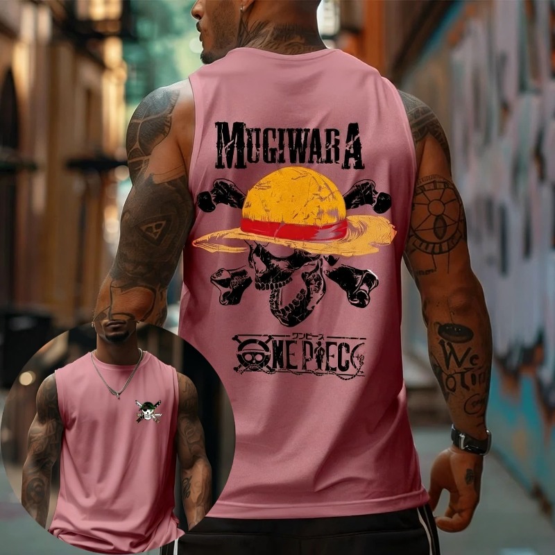 One Piece Mugiwara Straw Hat S - Tank Top Muscle recension och pris