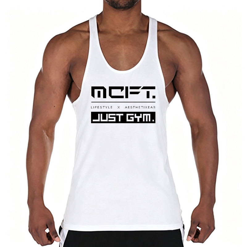 Running Men Cotton Gym Vest Ta - Tank Top Muscle recension och pris