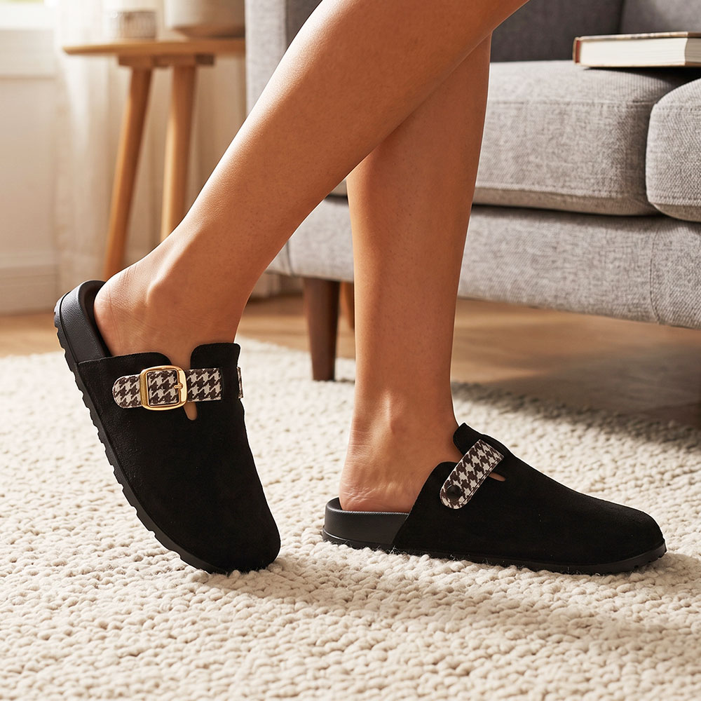 Women's Closed‑Toe Mules Slipp - Espadrille Slip On recension och pris